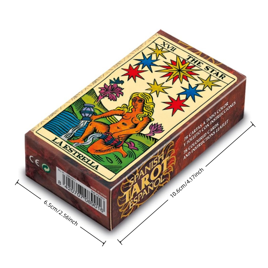 Board Game Zone - 78 Karten Klassische Marseille Tarotkarten Große