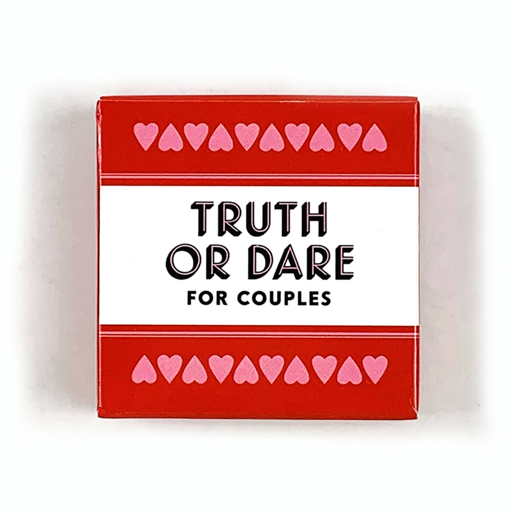 Board Game Unmatched - Das Mini-Truth-Or-Dare-Kartenspiel für Paare, 50 Fragen,