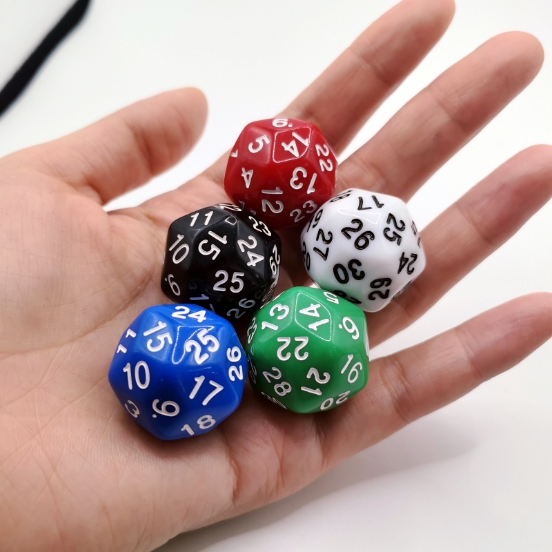 5 Stück Würfel 30 Seiten D30 D – Board Game Yahtzee Bewertung und Preis