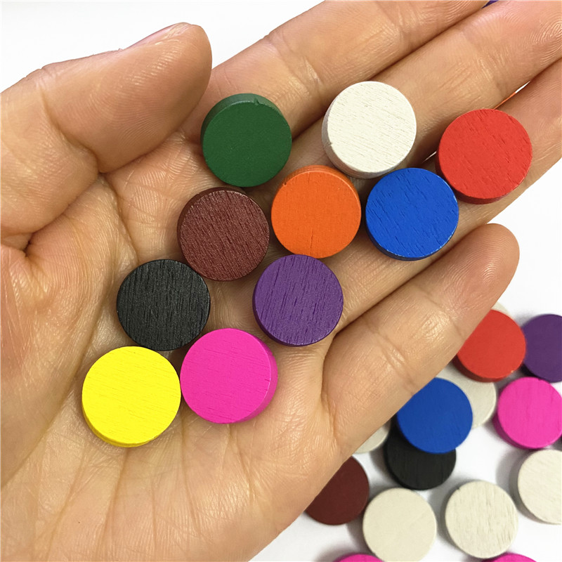 50 stück 15*5MM 11 Farben Holz – Board Game Illustration Bewertung und Preis