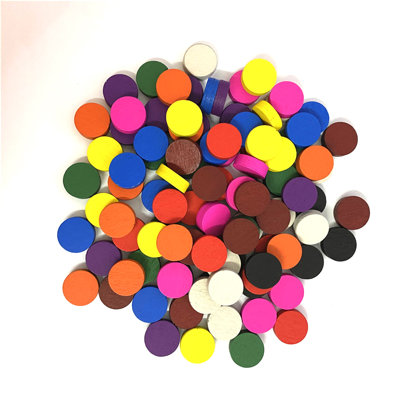 50 stück 15*5MM 11 Farben Holz – Board Game Illustration Bewertung und Preis