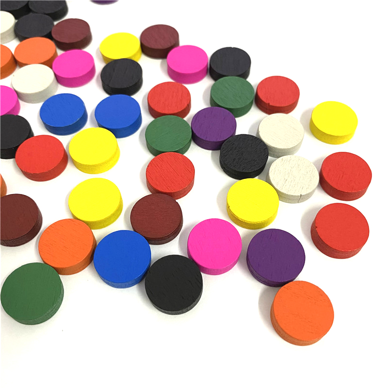 50 stück 15*5MM 11 Farben Holz – Board Game Illustration Bewertung und Preis