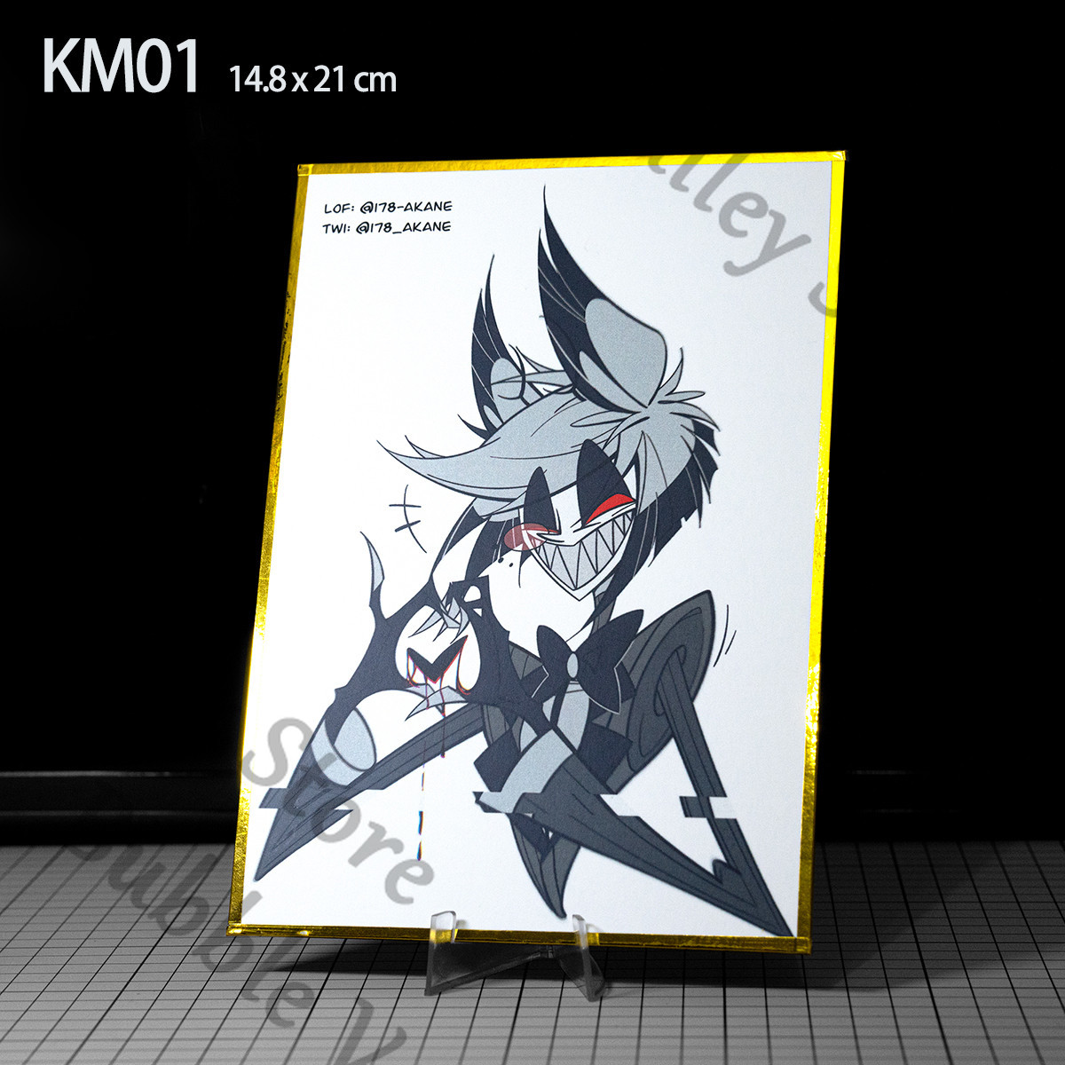 Anime Hazbin Hotel Alastor Luc – Board Game Illustration Bewertung und Preis