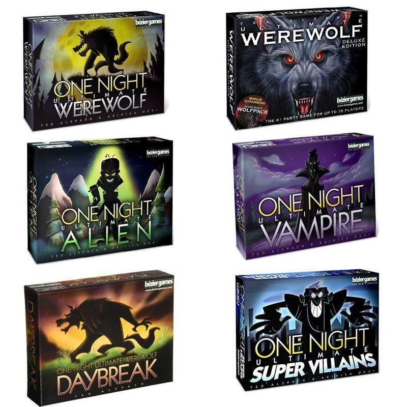Partyspiel One Night Ultimate  – Board Game Werewolf Bewertung und Preis