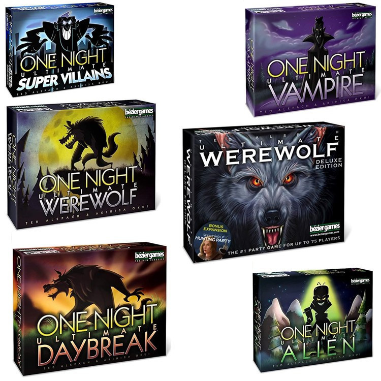 Partyspiel One Night Ultimate  – Board Game Werewolf Bewertung und Preis