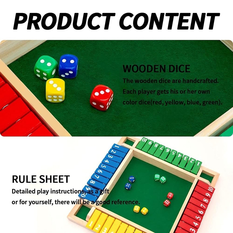 Arithmetik-Würfelspiel Viersei – Board Game For 3 Players Bewertung und Preis