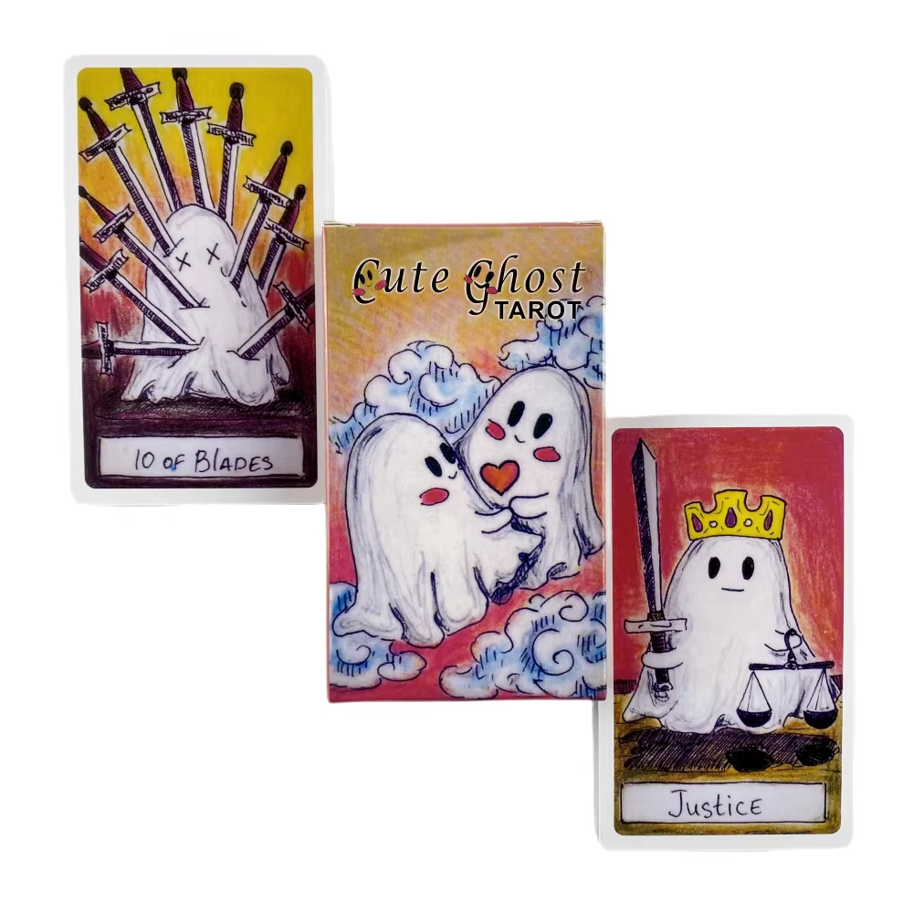 Niedliches Geister-Tarot-Deck- – Board Game Zone Bewertung und Preis