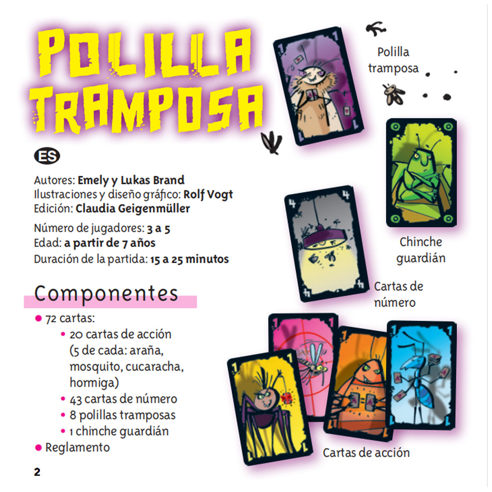Polilla Tramposa Español Spiel – Board Game Wingspan Bewertung und Preis