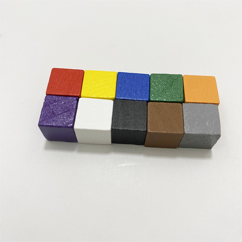 50 Teile/lose 10mm Bunte Holz  – Board Game Illustration Bewertung und Preis