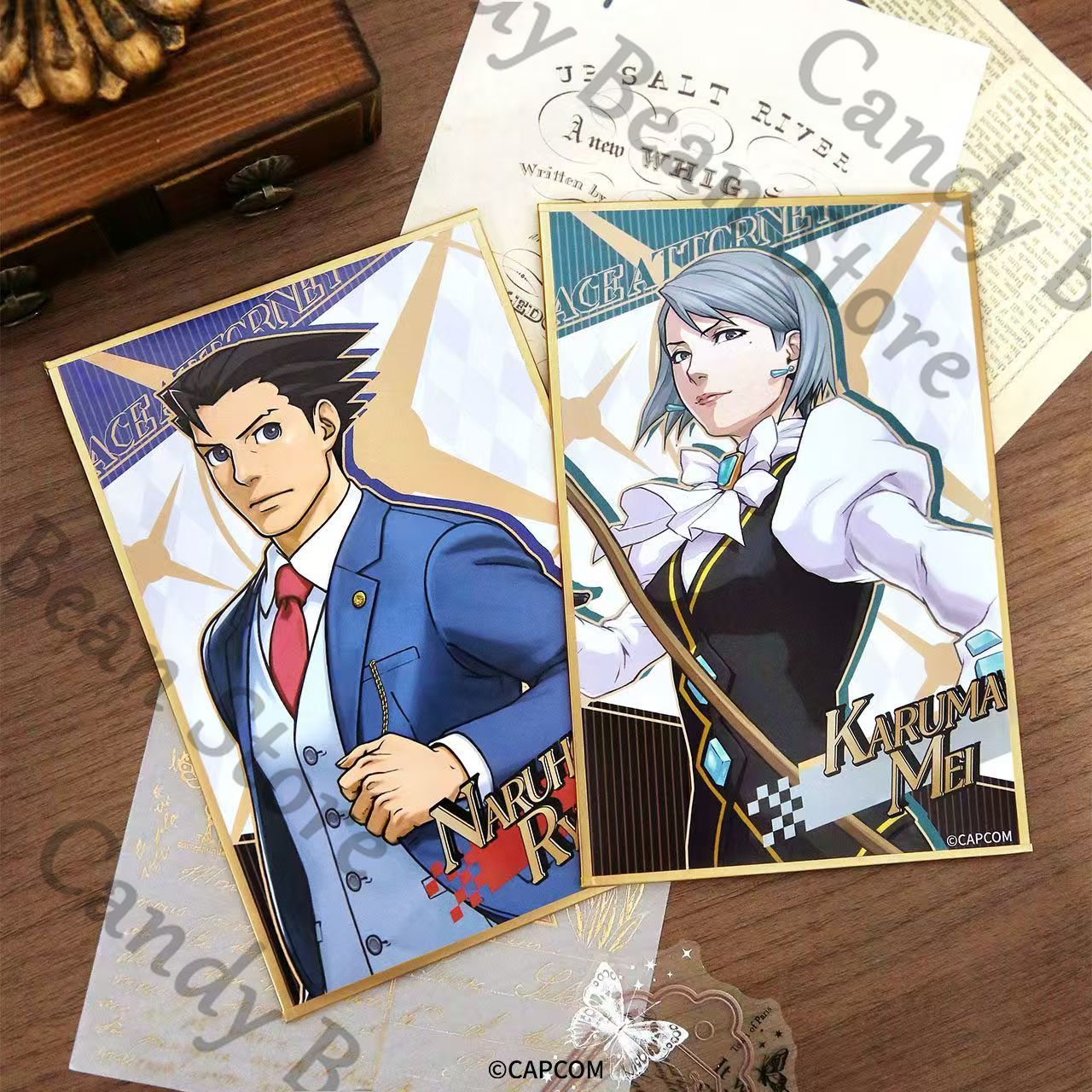 Original Anime Ace Attorney Mi – Board Game Illustration Bewertung und Preis