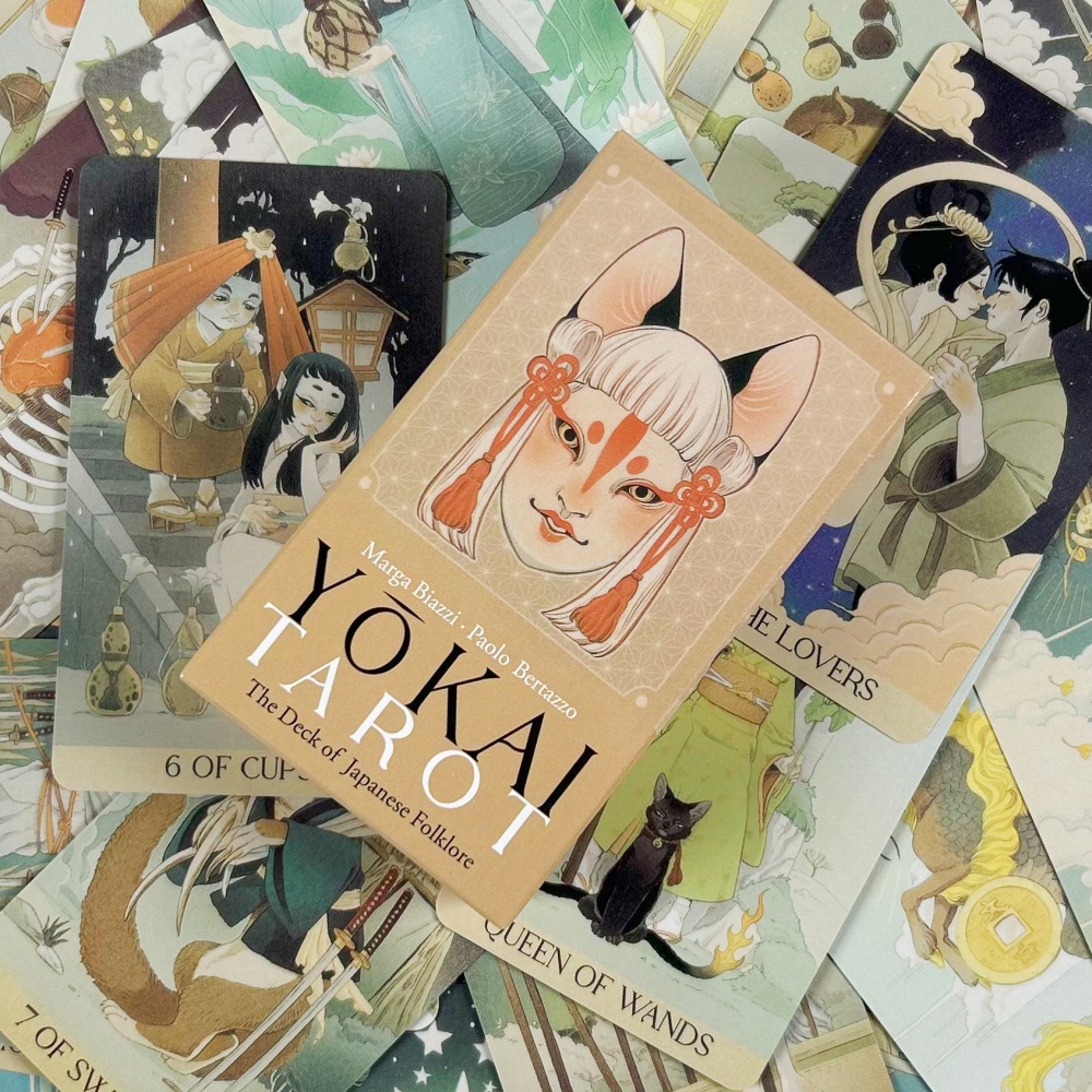 Yokai-Tarot-Deck, 78 Karten, b – Board Game Illustration Bewertung und Preis