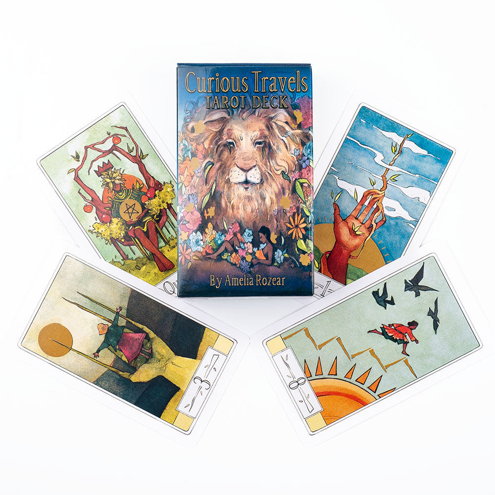 Curious Travels Tarot, 10,3 x  – Board Game Illustration Bewertung und Preis