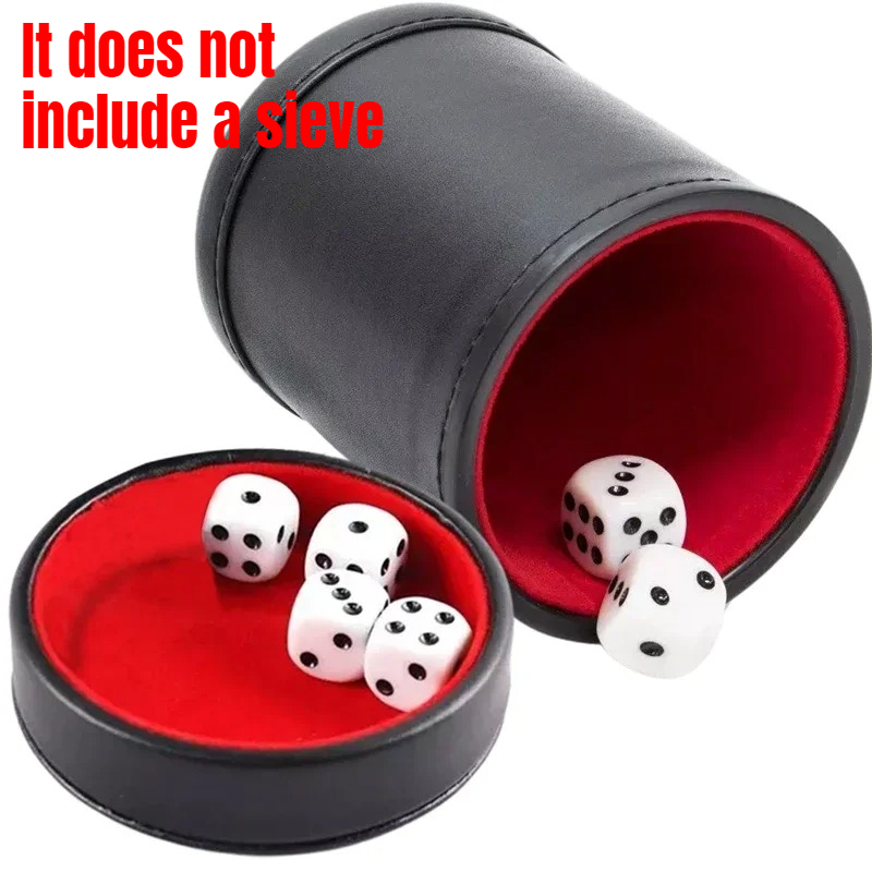 Würfelbecher-Set mit Deckel –  – Board Game Yahtzee Bewertung und Preis