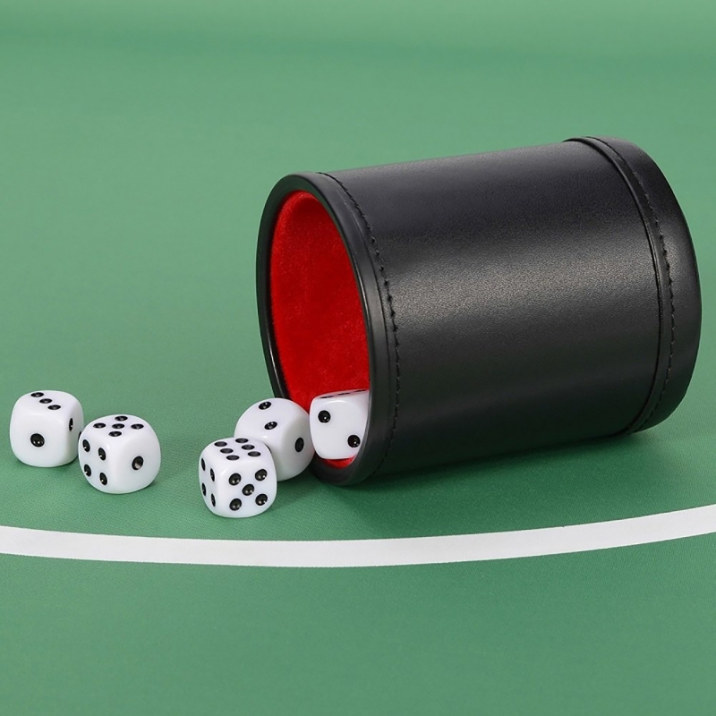 Leder-Würfelbecher, geräuschar – Board Game Yahtzee Bewertung und Preis